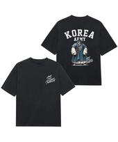 One Hundred Percent Ohpxharmonia Joseon Warrior Pigment Short Sleeve T-Shirt 6 Sandbeige/Xl
