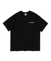 Cargo Bros Essential Logo Oversized Short Sleeve Tee (Black/White) 2Xl