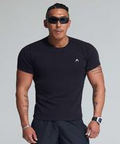 Astrov Anabolic Muscle Fit Short Sleeve T-Shirt Black M