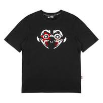 Monkey Flower Unisex Monkey Face Art Drawing Short Sleeve T-Shirt/Mm1Wts08U Black Free