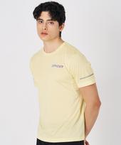 Spyder Men'S Lightweight Short Sleeve Running T-Shirt Spkmcnrs233Myel Yellow/095