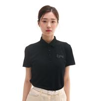 Louis Castel Women'S Louis Logo Embroidered Color Collared T-Shirt See Notation/090