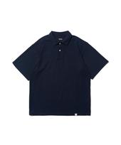 Cargo Bros Sorona Basic Collared Short Sleeve T-Shirt (Navy) Free
