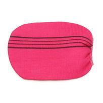 Extreme Comfort Viscose Fiber Cleaner Body Rub Exfoliating Towel Bath Glove Shower Scrubber raudona