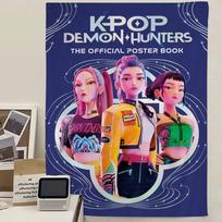 Kpop D-Demon H-Hunters DIY Wall Tapestry For Living Room Home Dorm Decor Wall Art Decor 100X70CM