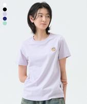 Groove Lime Women'S 18-Count Dumble Bear Wappen Short Sleeve T-Shirt (5 Colors) (Lrbmctr503M) Black/M/Free