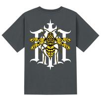Khan 6312 Ktg0023 Bumblebee Short Sleeve T-Shirt - Gray Gray/L