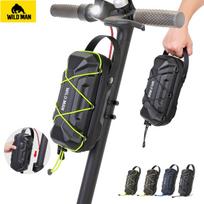 WILDMAN GD6X Universalus elektrinio paspirtuko nešiojimo krepšys Vandeniui atsparus kietas EVA kelioninis laikymo krepšys E-paspirtuko priedai paspirtukui dviračiui Scooter Bags & Boxes juoda