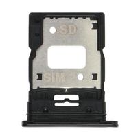 SIM kortelės dėklas + SIM kortelės dėklas / Micro SD kortelės dėklas, skirtas Xiaomi Mi 11 Lite / 11 Lite 5G NE M2101K9AG juoda