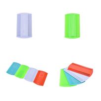 Durable Double Sided Nit Combs For Head Lice Dectection Comb Kids Pet Flea 8.5cm x 5cm