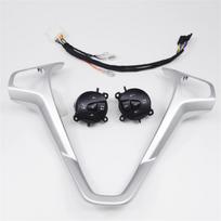 Mėlynas LED Kruizo kontrolės jungiklis Vairo mygtukas Ford Fiesta MK8 2013 gray