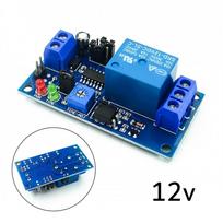 12V DC Reguliuojamo vėlinimo jungiklio modulis