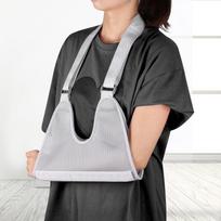Rankos kaulo išnirimas, Peties diržas, Sąnario fiksavimo diržas, Apsauginė ranka, Vienos peties petnešų atrama, Apsauginė įranga. one size fits all pilka spalva