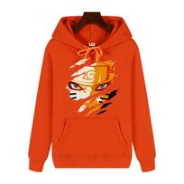 Naruto Graffiti printed Autumn/Winter Clothing for Men high-end quality thickened warm loose comfortable hoodie Harajuku S