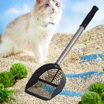 Cat Convenient Stainless Steel Heavy Duty Sand Rake Multifunctional Easy Cleanup Deeper and Widen