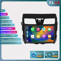 Hizpo Intelligent 10.1  Android 14 Wireless Carplay for Nissan ALTIMA TEANA 3 2013 - 2018 2din Car Multimedia Player GPS Navi Stereo RDS BT DSP 4G P3CP 4Core 2G 64G AI
