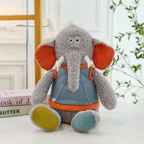 Cartoon Forest Hug Series Plush Toys Children's Lion Birthday Gift Rabbit Pillow Zoo Baby Elephant 40cm