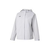 Under Armour Vienspalvis Lauko Treniruočių Fitneso Austas Striukė su Gobtuvu Moteriškos Striukės Pilka 23600402-009 L