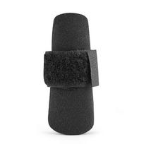 Krepšinio piršto apsauga - Vienos piršto kompresinė juosta Black - Medium