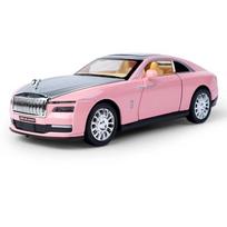 1/32 Rolls-Royce Spectre New Energy Car Alloy Luxy Car Model Diecast & Toy Vehicle Metal Car Model Simulation Sound and Light Childrens Gift auksinė