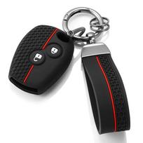 2/3 mygtukų automobilio rakto dėklas apvalkalas raktų pakabuko laikiklis Renault Kangoo DACIA Scenic Megane Sandero Captur Twingo Modus