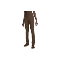 Nike X Jacquemus bendro prekės ženklo SS24 aukštos juosmens siauro kirpimo kelnės su užtrauktuku apačioje Moteriškos kelnės Surprise-Cocoa DR5388-259 S