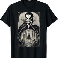 Dracula - The Great Bram Stoker Monster T-Shirt S juoda