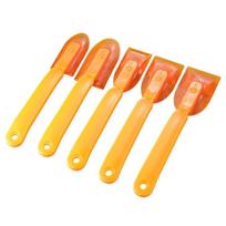 5Pcs Flexible Rubber Squeegee Scrapers With Ergonomic Handle Tool For Grout Tile Wall Glass Surfaces Cleaning 1