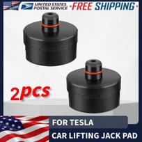 2x jack pad standfor Tesla Model 3 Y S X adapter Fits 2-3ton jackstands floor black