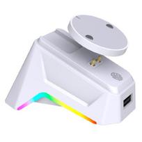 Ergonomic Mouse Charging Station With Magnetic Alignment And ABS Construction for GPW4/GProX/G502/X/G903 balta