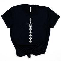 2025 DnD Sword Shirt Funny DnD Dice Set T-shirt RPG Gaming Shirts Unisex D&D DM Gamer Tee Vintage Aesthetic Tshirt Gift for Fans S juoda