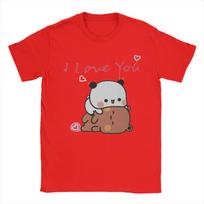 True Love Bubu Dudu T Shirt Men Women Cotton Fun T-Shirts Crew Neck Valentine's Day Tees Short Sleeve Clothing New Arrival S