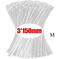 Heavy Duty Self-Locking Nylon Cable Ties Black Plastic Wire Organizers Secure Fastening Durable Cable Management Cable Protector 100 PCS
