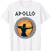 Apollo Ancient Greek God T-Shirt(1) S balta