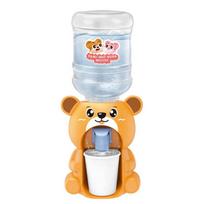 Kids Mini Water Dispenser Toy Cute Water Juice Milk Drinking Fountain Simulation Cartoon Kitchen Toys for Boys Girls Gift