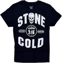 Wwe Shirts Stone Cold Steve Austin 3:16 Men's 100% Cotton T-shirt Mens Tees Top Wwe Wrestling Skull New L