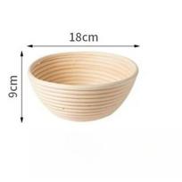 1pc Natural Bread Banneton Proofing Basket Oval Round Rattan Wicker Dough Sourdough Baskets Cane Baking Fermentation