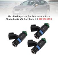 3Pcs Fuel Injector For Seat Arona Ibiza Skoda Fabia VW Golf Polo 1.0 04E906031H
