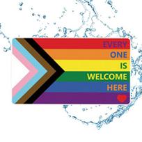 Vaivorykės Vėliavos Lipdukas Ant Automobilio Pride Bamperio Lipdukas Ant Automobilio LGBT Bamperio Lipdukas Lipnus Pride Vėliavos Automobilio Lipdukas Kabrioletui United States