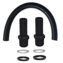 25mm Hose Connector Rain Collector Durable Garden Water Connector Rainwater Tank Connection Frost-proof Plastic Connector 25mm