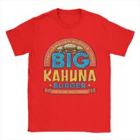 Unisex The Big Kahuna Burger Pulp Fiction T Shirt Quentin Tarantino Cotton Clothing Short Sleeve Round Collar Tees Unique TShirts S