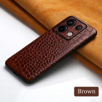 Išpardavimas Tikros odos dėklas Xiaomi Redmi Note 14 13 Pro+ Plus Mi 14 Ultra 14T Pro Poco X6 Pro 5G nugarėlės dangtelis Redmi Note13 Pro(5G) black