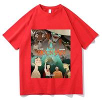 Gorillaz The Mountain Merch Tshirts Unisex Women Summer Cotton Clothing Casual Fashion Round Neck Short Sleeved Tee Streetwear M