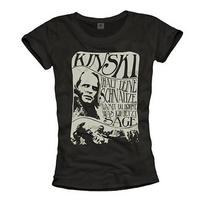 FUNNY LADIES SAYINGS SHIRT KINSKI BLACK TOP CULT BLACK FUNNY COOL S M L Unisex T-Shirt XXXXL