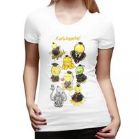 Assassination Classroom Octopus Koro Sensei TShirt for Women ONeck Streetwear T Shirts Womens Short Sleeve Clothes Tops S
