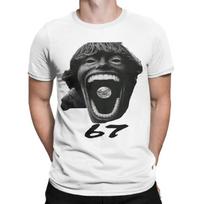 Men T-Shirt 67 kid Six Seven Italian Brainrot Meme  Vintage Cotton Tee Shirt Short Sleeve  T Shirt Round Collar Clothing Summer S juoda