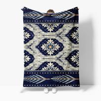 Boho Ethnic Kilim Style Cotton Blanket Throw Rug Nordic Geometric Pattern Sofa Bed Decorative Throw Blanket 75cmx90cm