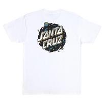 Santa Cruz Jake Wooten OMINOUS DOT Skateboard T Shirt WHITE XXXXL