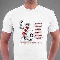 Barnstoneworth Utd marškinėliai Yorkshire Golden Gordon Ripping Yarns Tee Futbolas XXXL