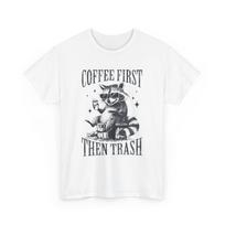 Coffee T-Shirt | Funny Caffeine Lover Reading Nerd Graphic Tee XXXL